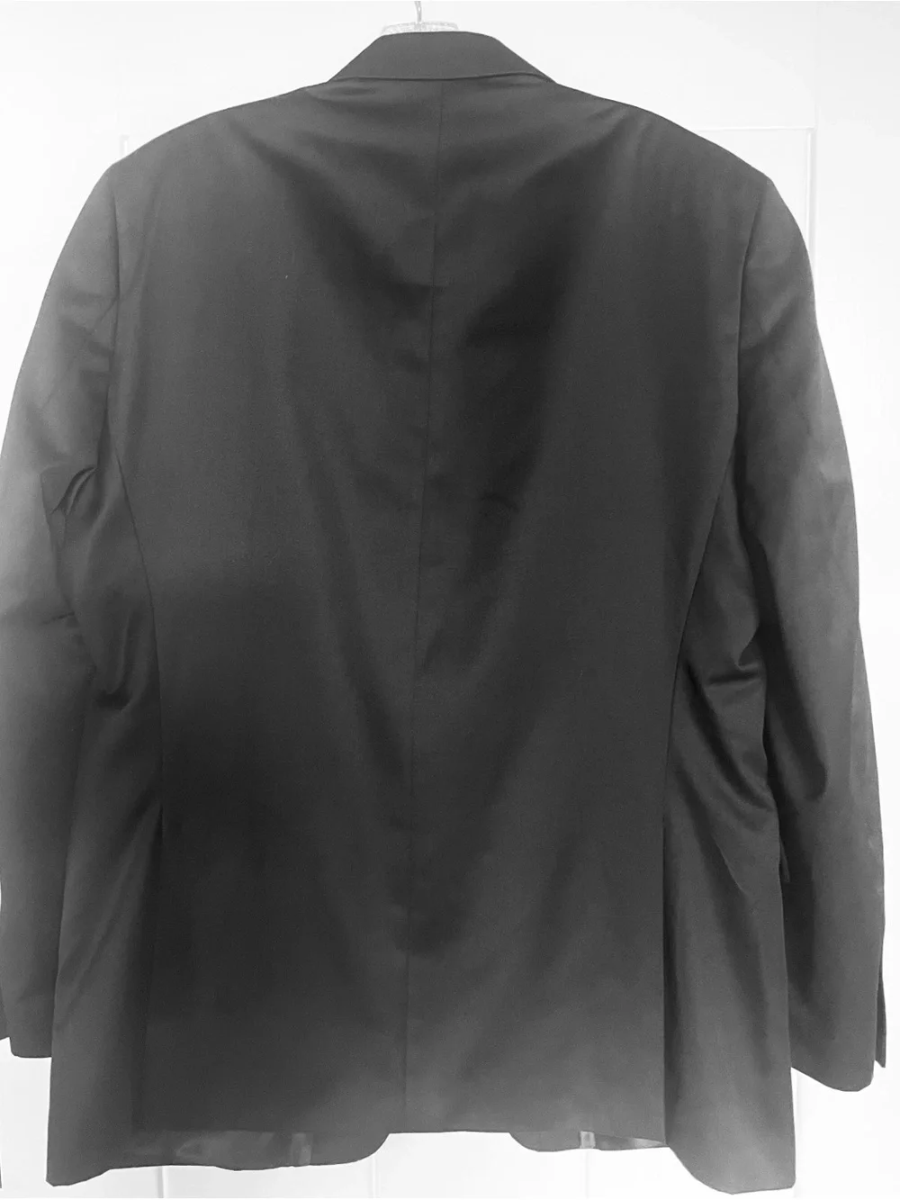 Van Heusen Men's Black Two-Button Suit Jacket